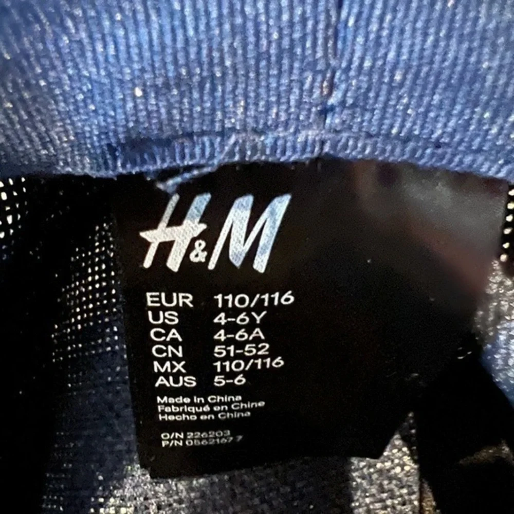 H&M Boys Sun Hat blue Size‎ 4-6 Youth